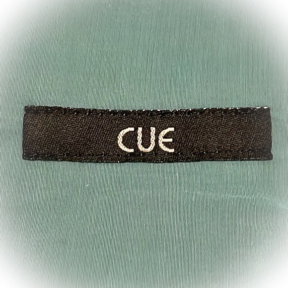 💕Beautiful Teal Colored Full Cue Skirt Beautiful Brown Trim Detail💕 - Picture 7 of 10